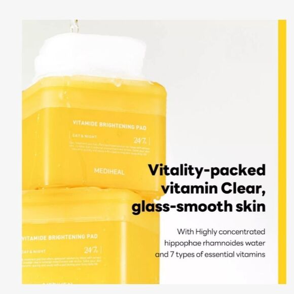 MEDIHEAL Vitamide Brightening Pad. New and Sealed! - Picture 2 of 14